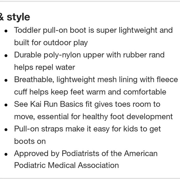 See Kai Run Basics Girl Ripley Hearts  Pull On Boots 5 - Picture 11 of 12